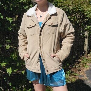 ❝ Brooklyn Cloth corduroy trucker jacket with sherpa lining ❞